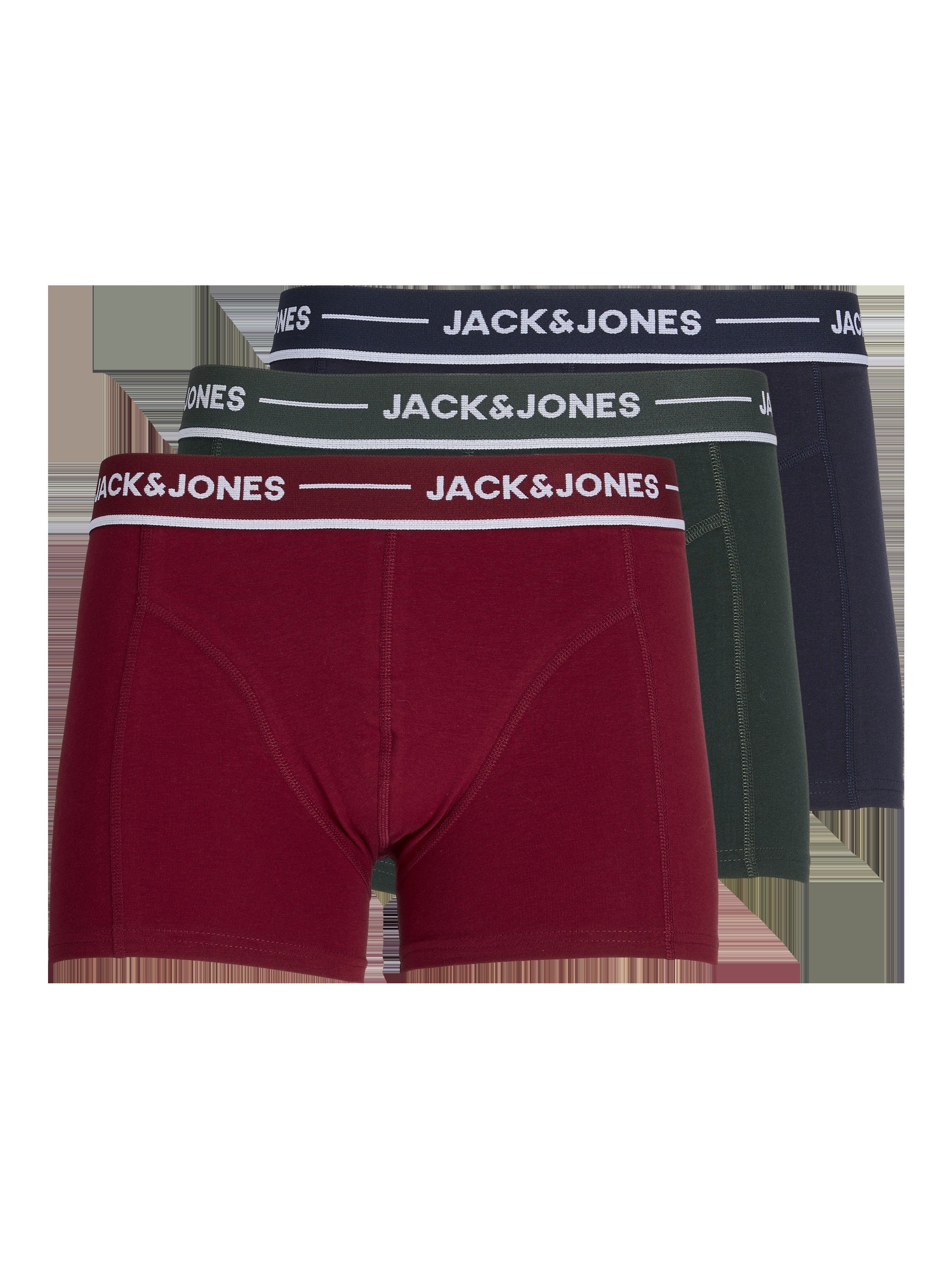 JACK & JONES JACCLAUS solid trunks pack in scarab - Image 3