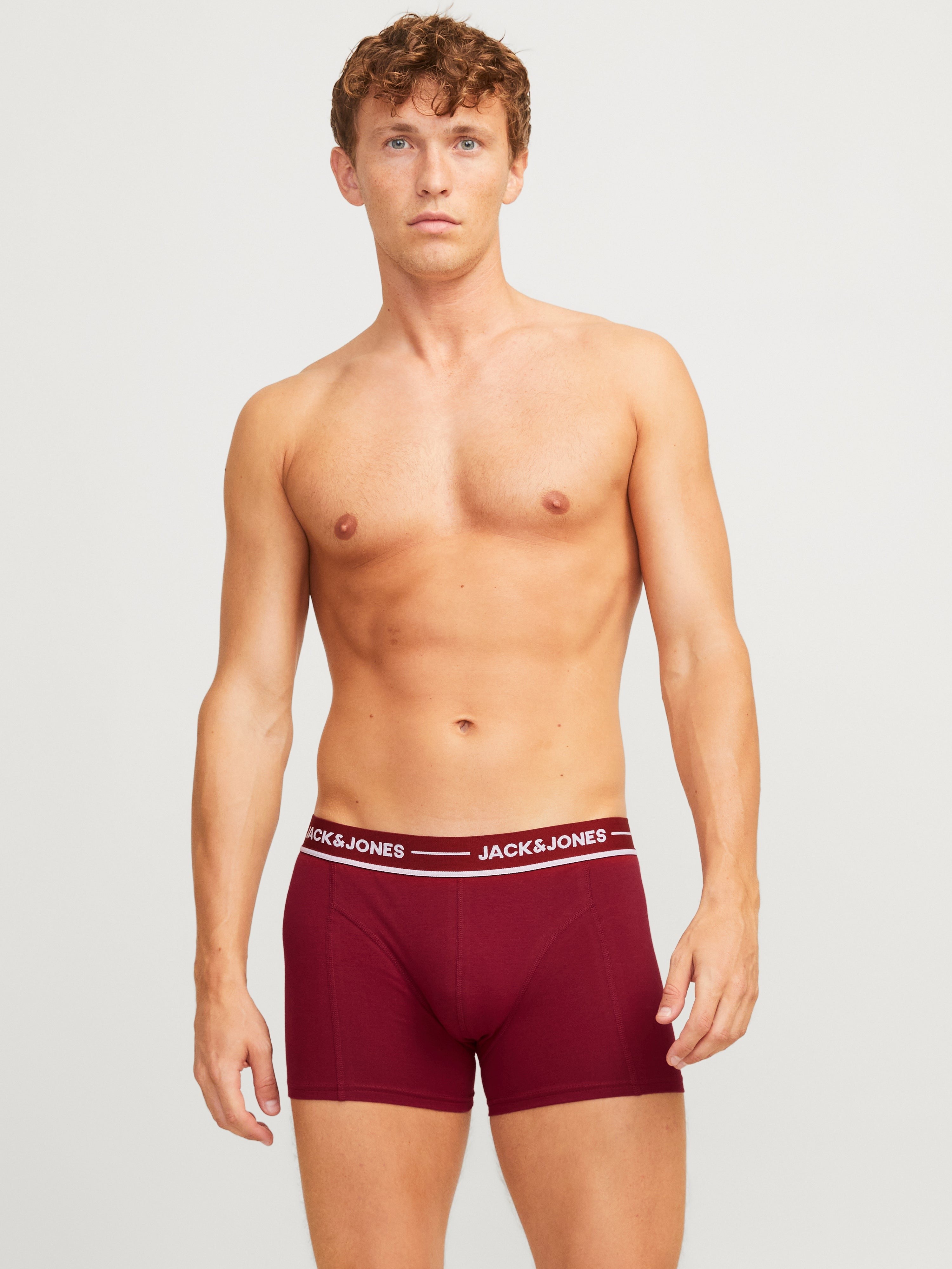 JACK & JONES JACCLAUS solid trunks pack in scarab - Image 6