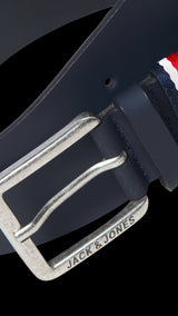 JACK & JONES JACESPO belt in navy blazer - Image 4