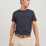 JACK & JONES JACESPO belt in cognac - Image 1
