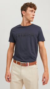 JACK & JONES JACESPO belt in cognac - Image 1