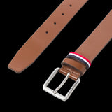 JACK & JONES JACESPO belt in cognac - Image 2
