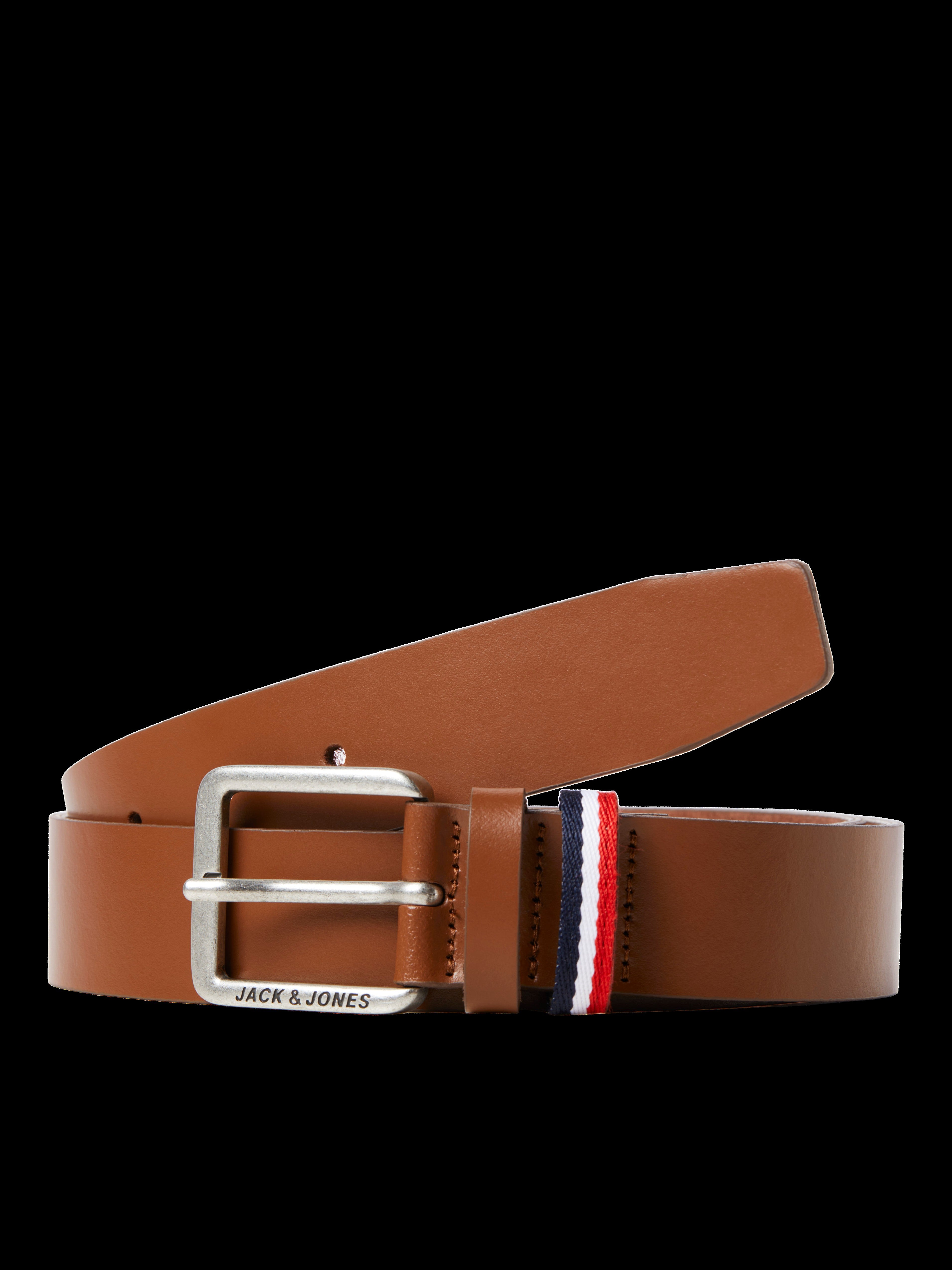 JACK & JONES JACESPO belt in cognac - Image 3