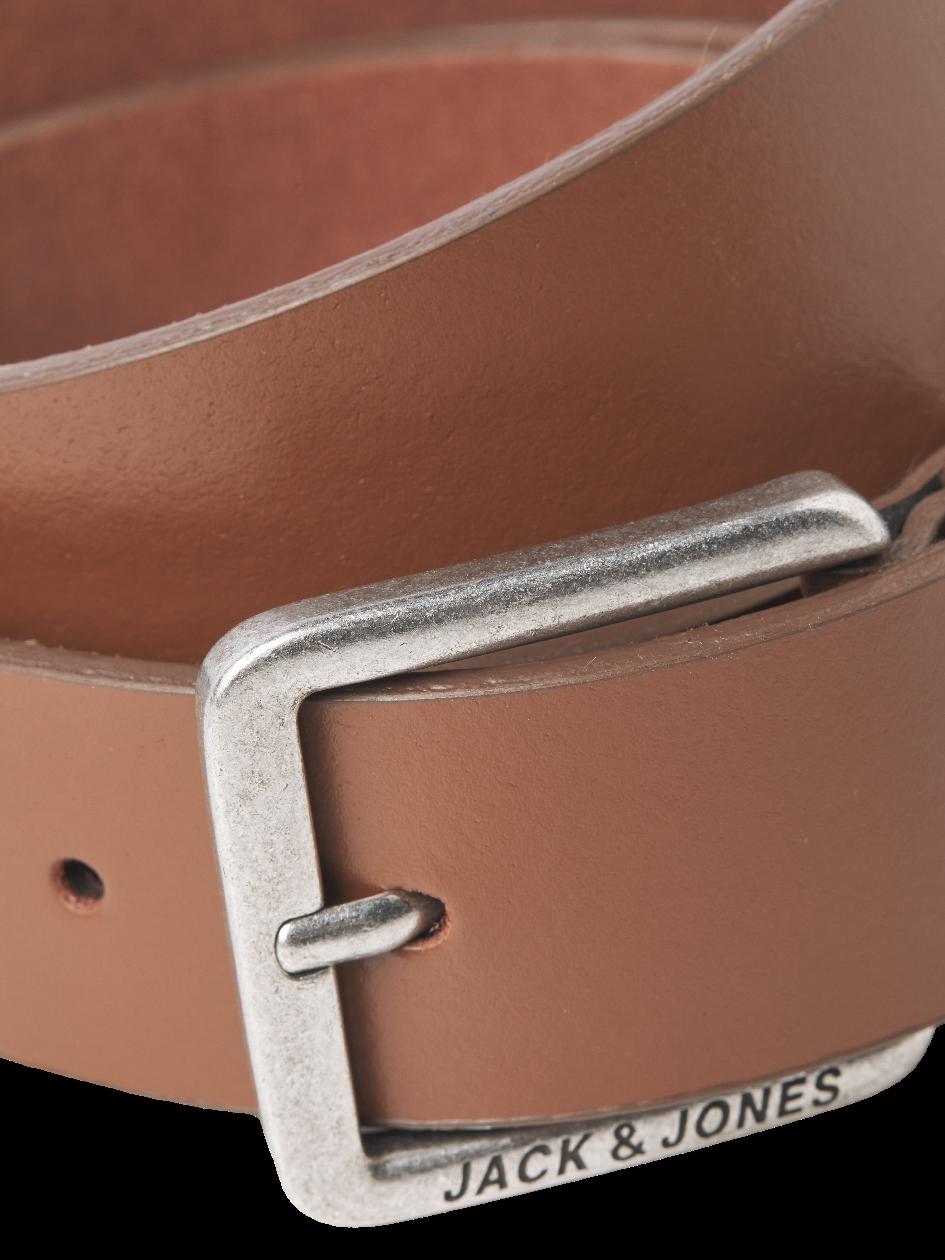 JACK & JONES JACESPO belt in cognac - Image 4