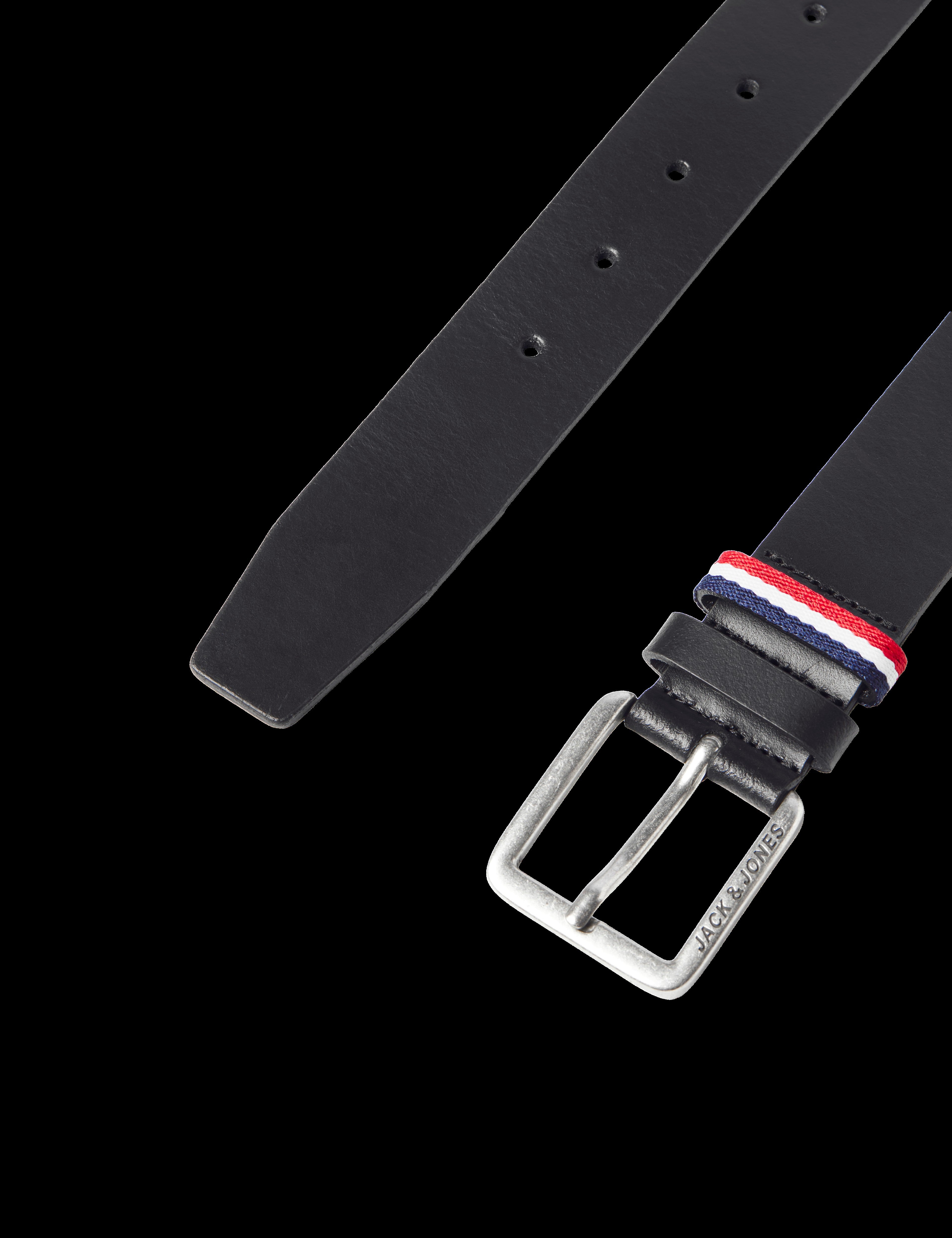 JACK & JONES JACESPO belt in black - Image 2