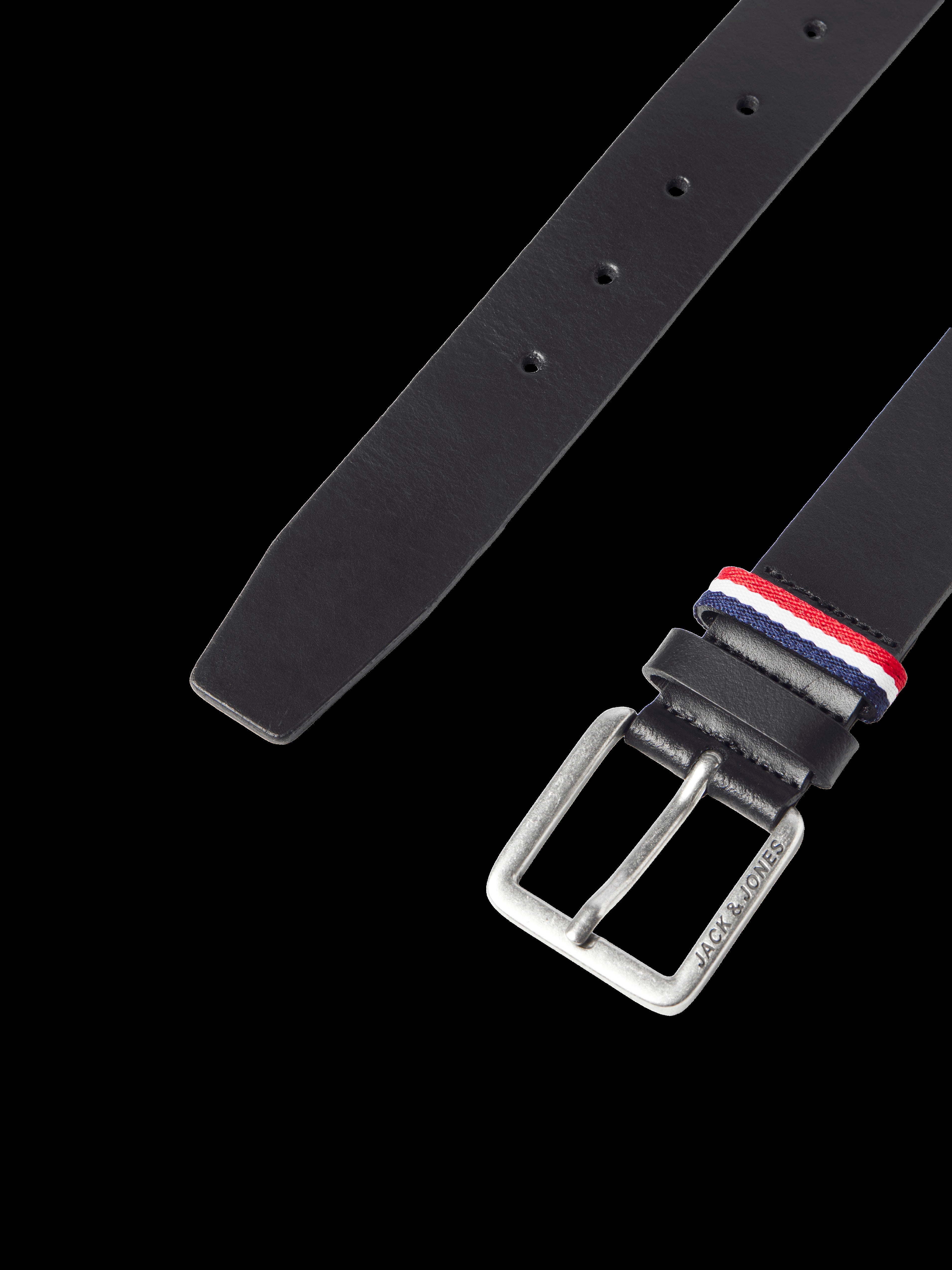 JACK & JONES JACESPO belt in black - Image 2