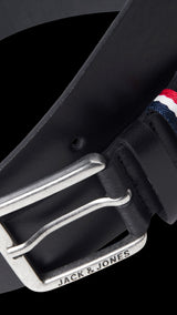 JACK & JONES JACESPO belt in black - Image 4