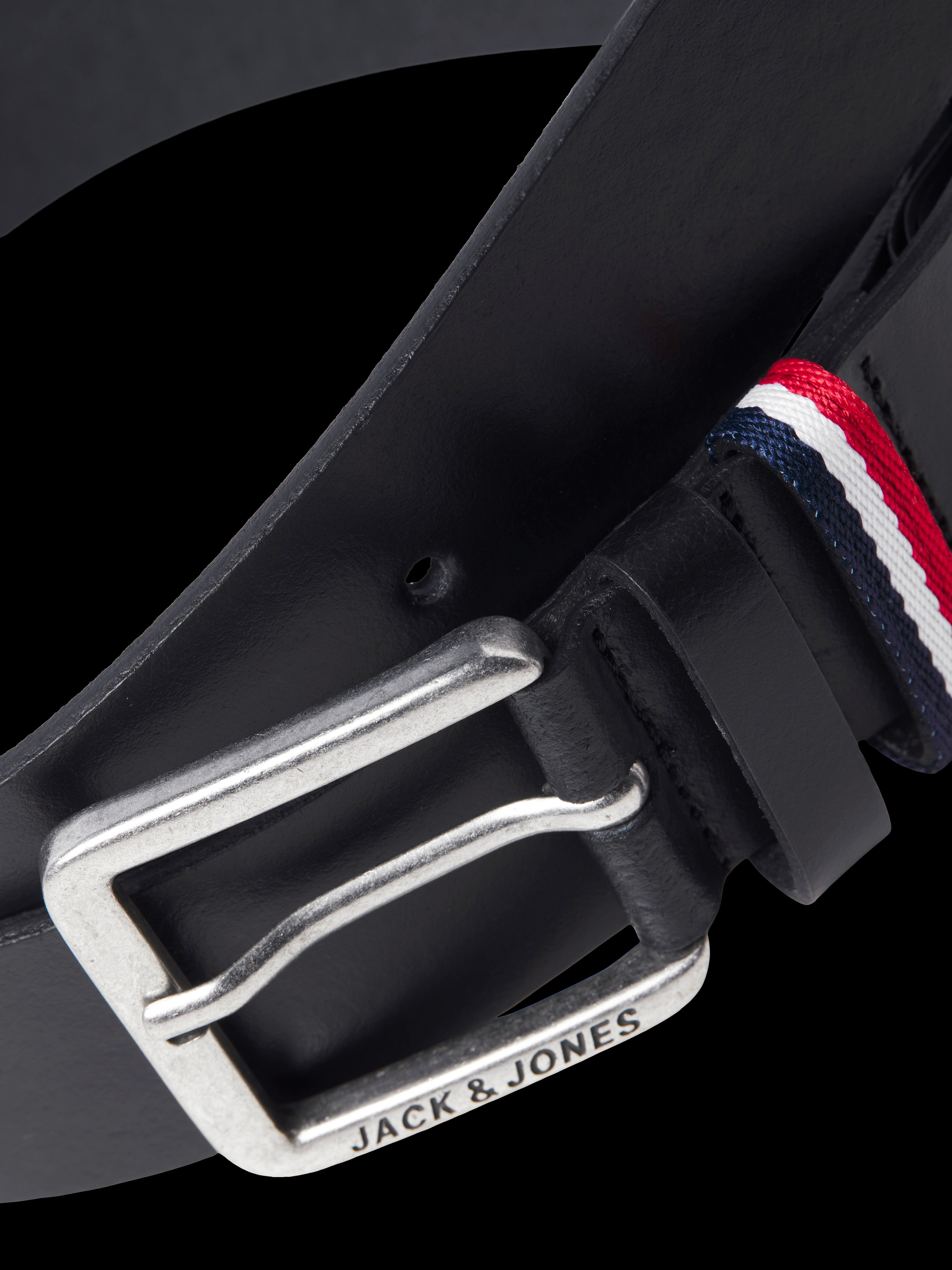 JACK & JONES JACESPO belt in black - Image 4
