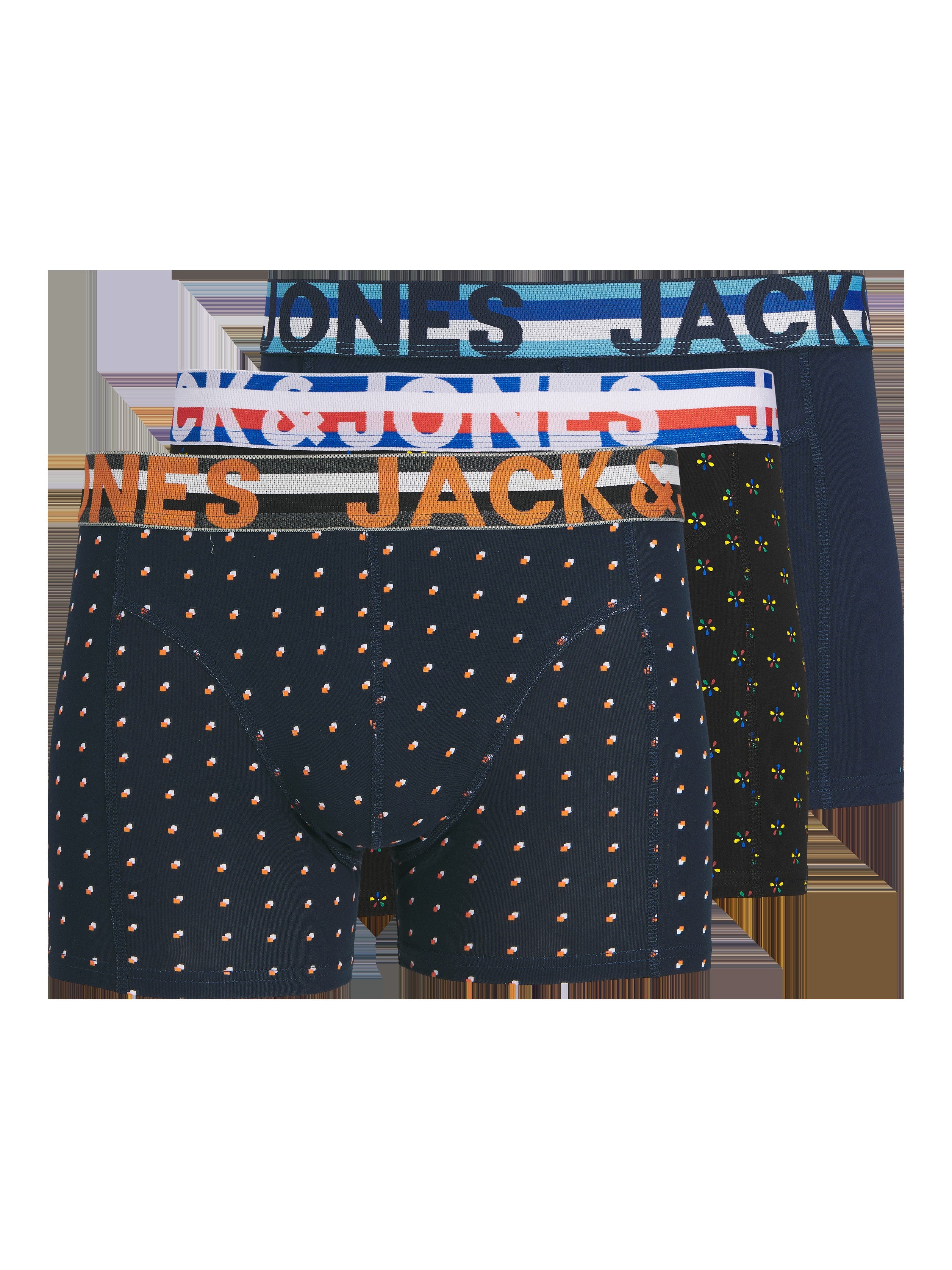 JACK & JONES JACHENRIK trunks pack in black - Image 3