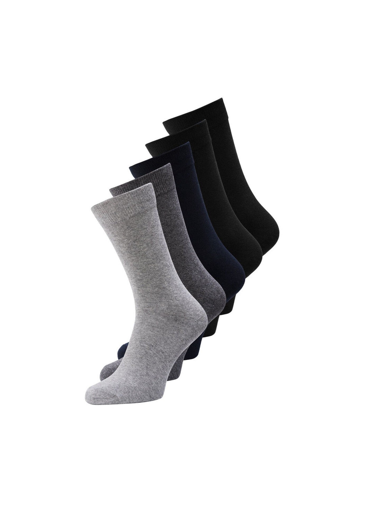 JACK & JONES JACJENS sock pack in dark grey  - Image 1