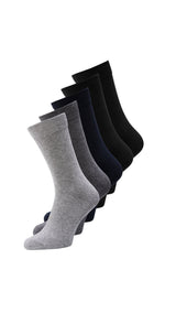 JACK & JONES JACJENS sock pack in dark grey  - Image 1