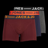 JACK & JONES JACLICHFIELD trunks pack in burgundy - Image 3