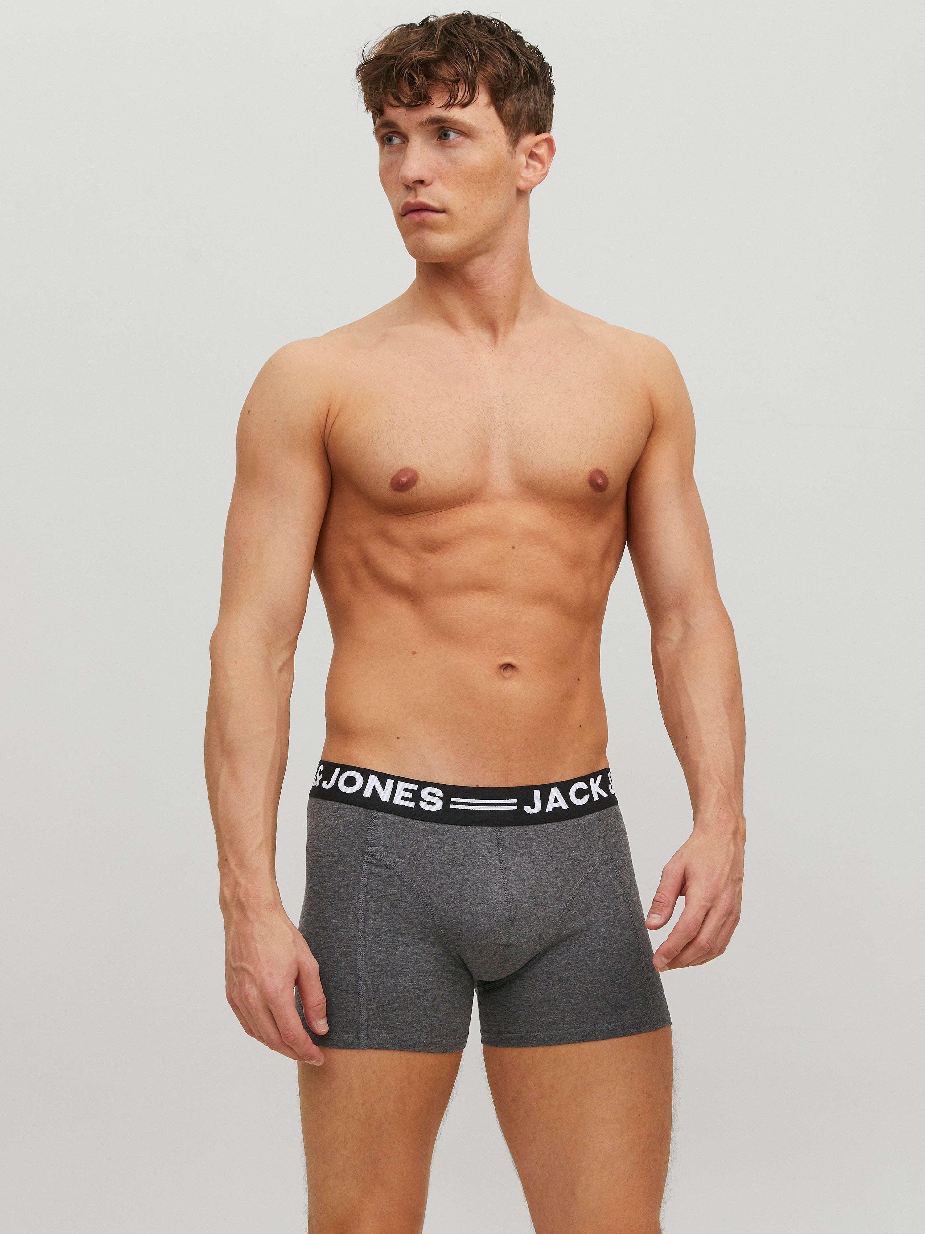 JACK & JONES JACLICHFIELD trunks pack in burgundy - Image 8