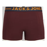 JACK & JONES JACLICHFIELD trunks pack in burgundy - Image 4
