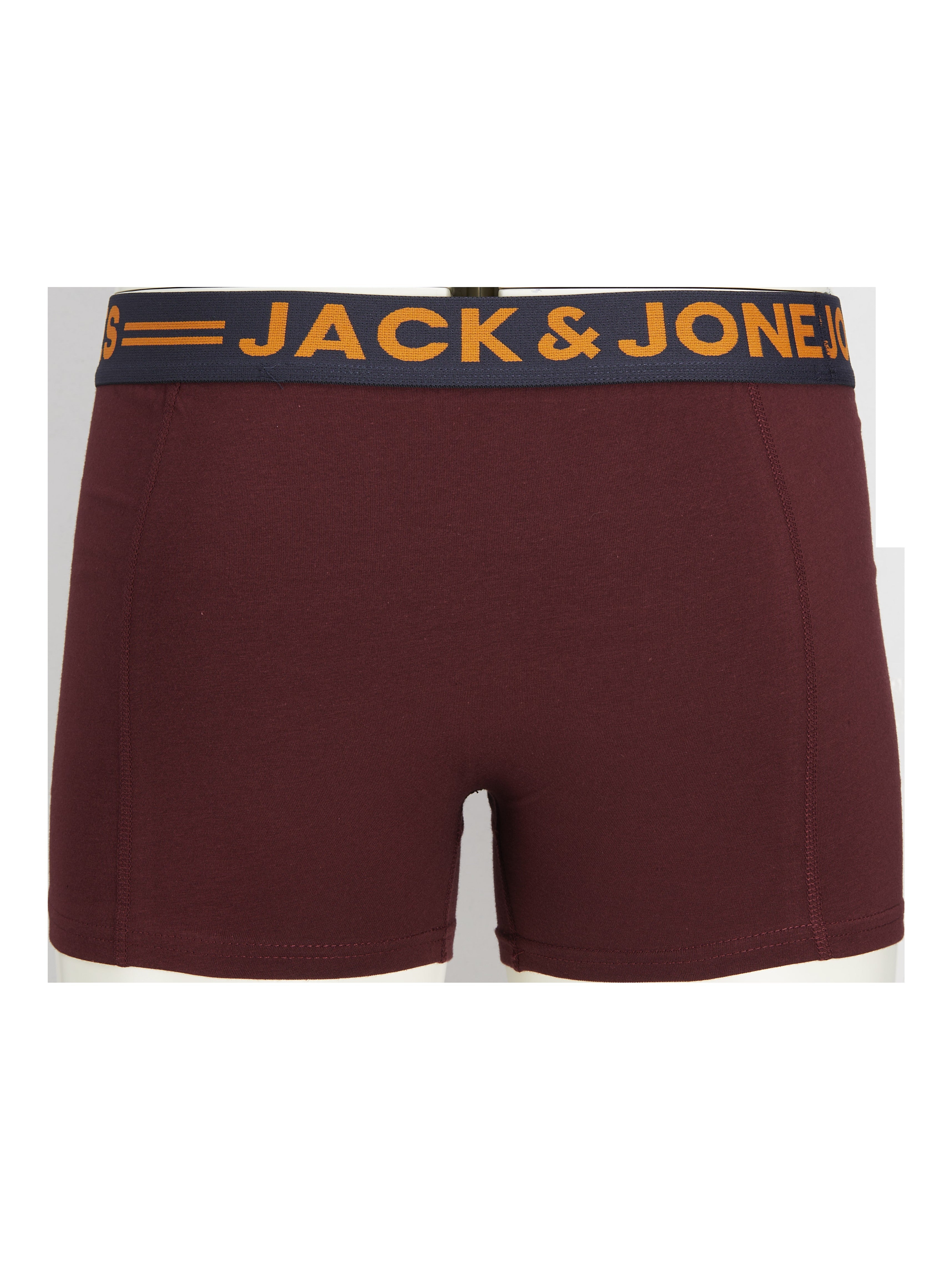 JACK & JONES JACLICHFIELD trunks pack in burgundy - Image 4