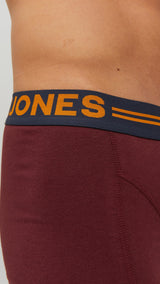 JACK & JONES JACLICHFIELD trunks pack in burgundy - Image 6