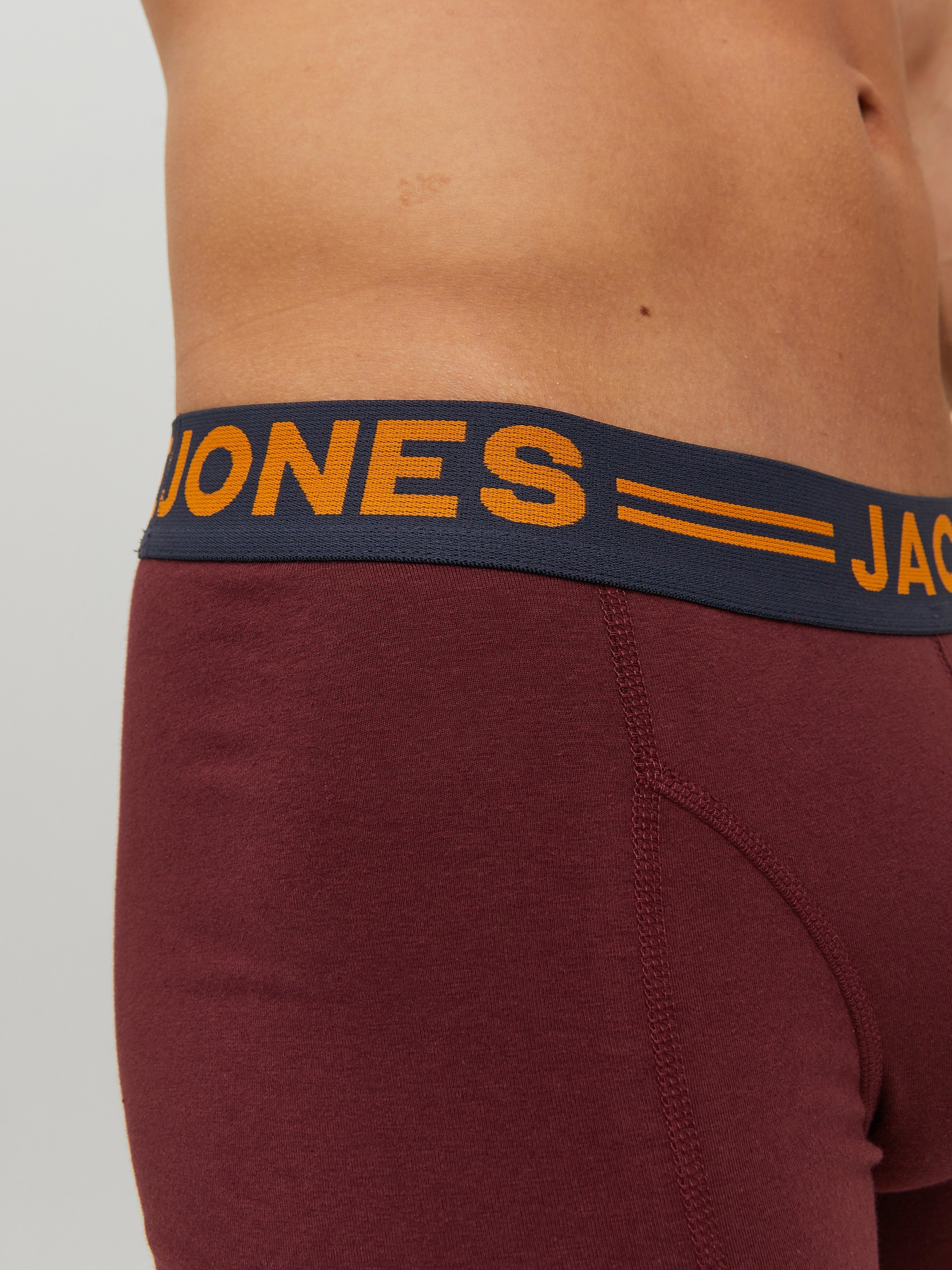 JACK & JONES JACLICHFIELD trunks pack in burgundy - Image 6
