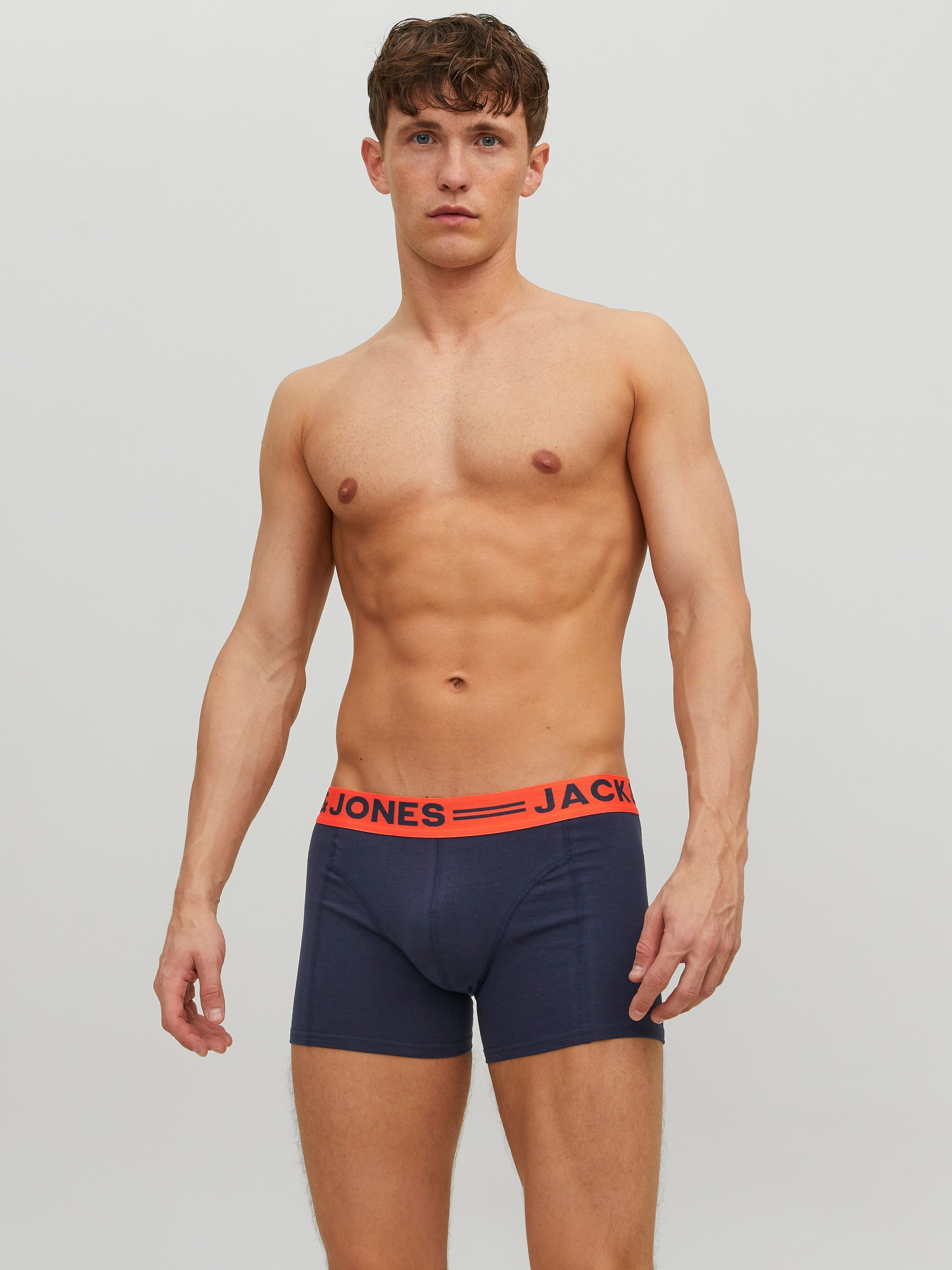 JACK & JONES JACLICHFIELD trunks pack in burgundy - Image 5
