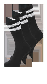 JACK & JONES JACTRAVIS tennis sock pack in black - Image 1