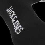 JACK & JONES JACTRAVIS tennis sock pack in black - Image 4