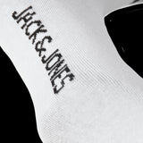 JACK & JONES JACTRAVIS tennis sock pack in white - Image 6