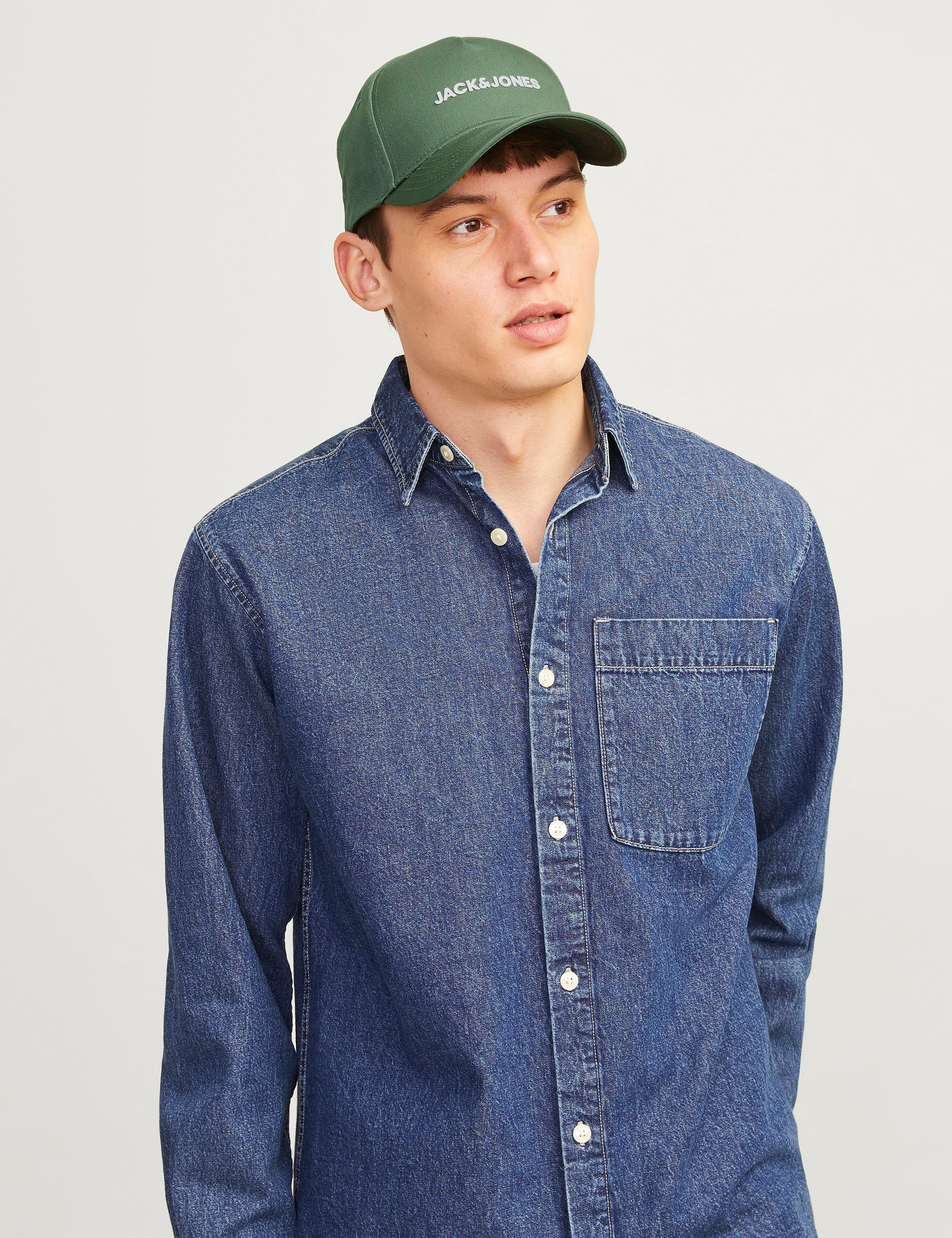 JACK & JONES JACVEST baseball cap in laurel wreath - Image 1