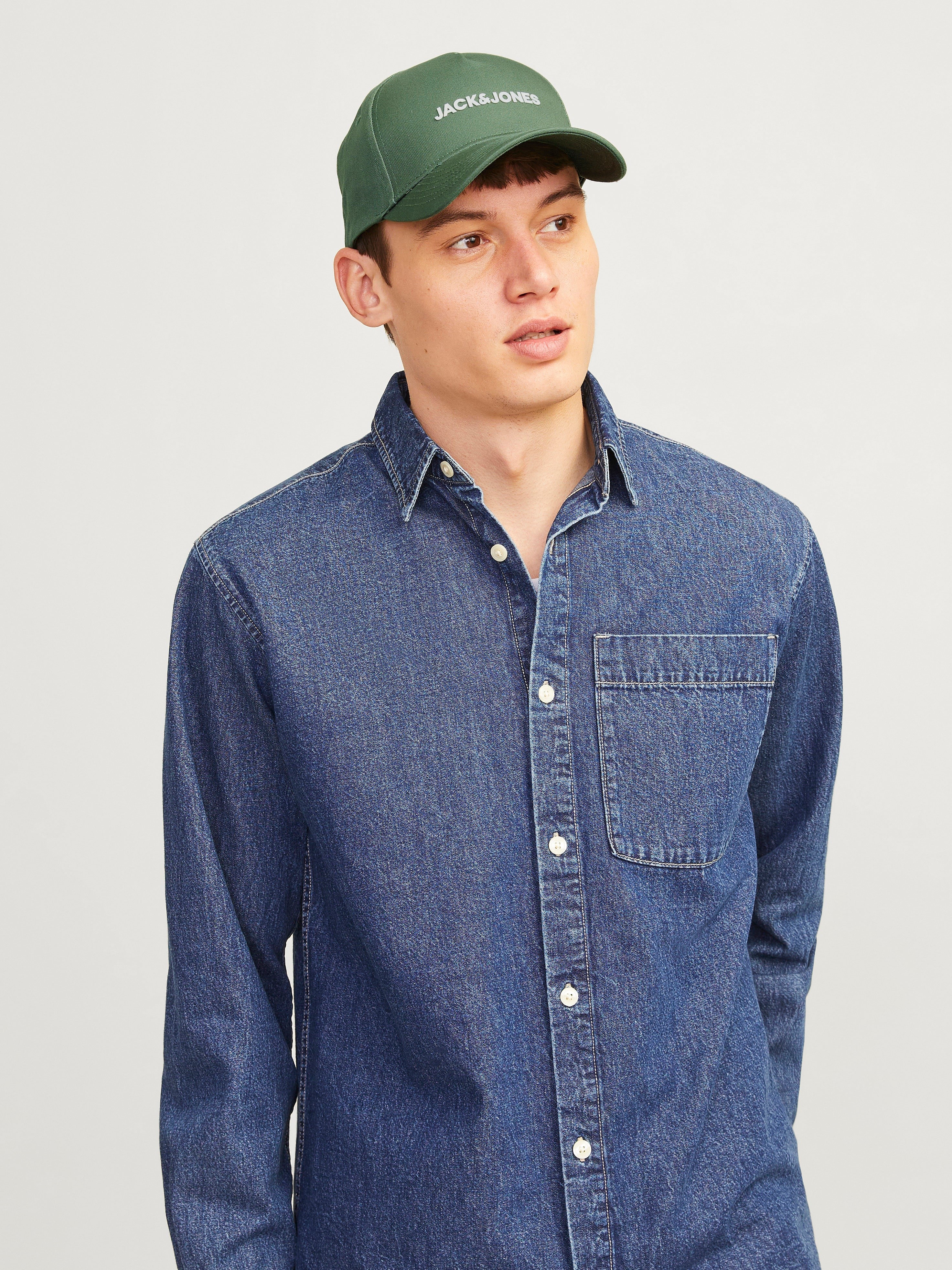 JACK & JONES JACVEST baseball cap in laurel wreath - Image 1