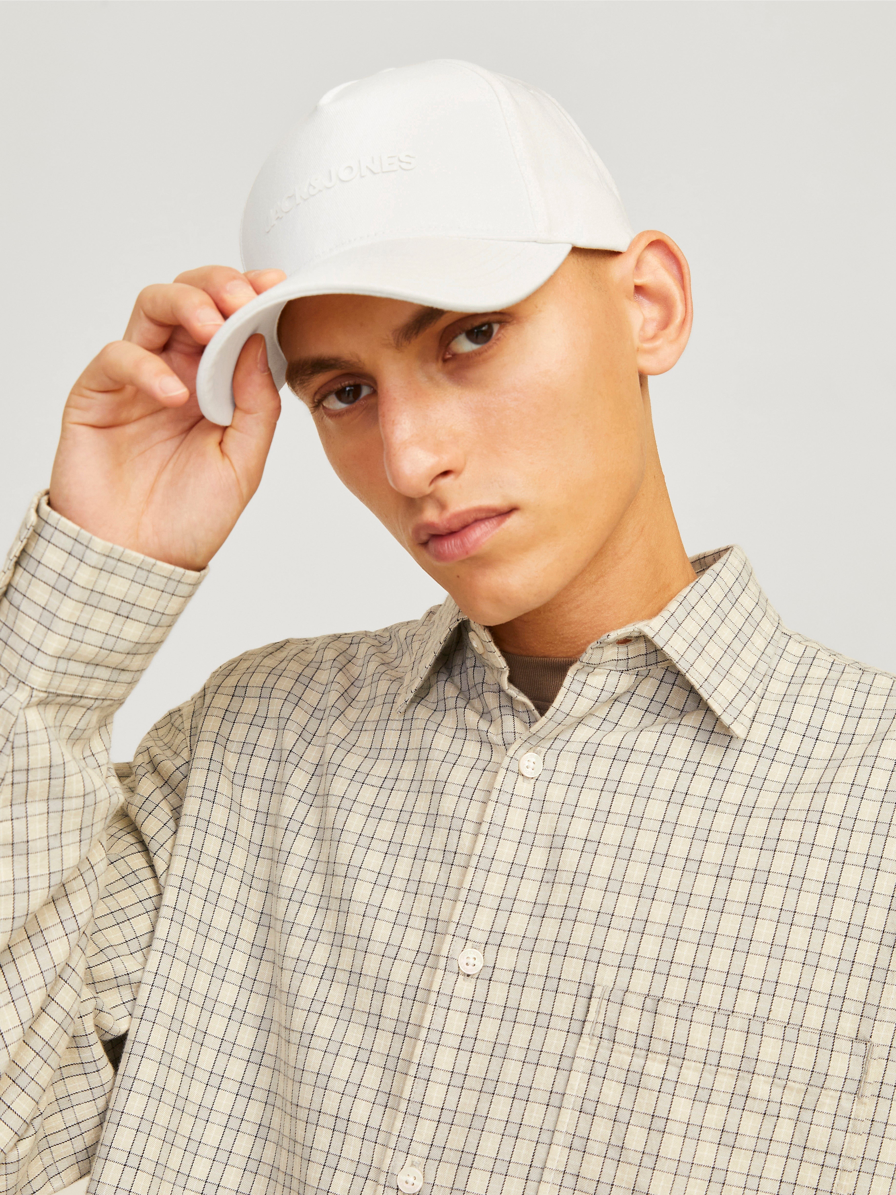 JACK & JONES JACVEST baseball cap in cloud dancer - Image 5