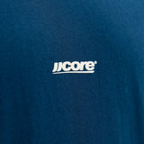 JACK & JONES JCOCLUB back text print tee crew neck - poseidon
