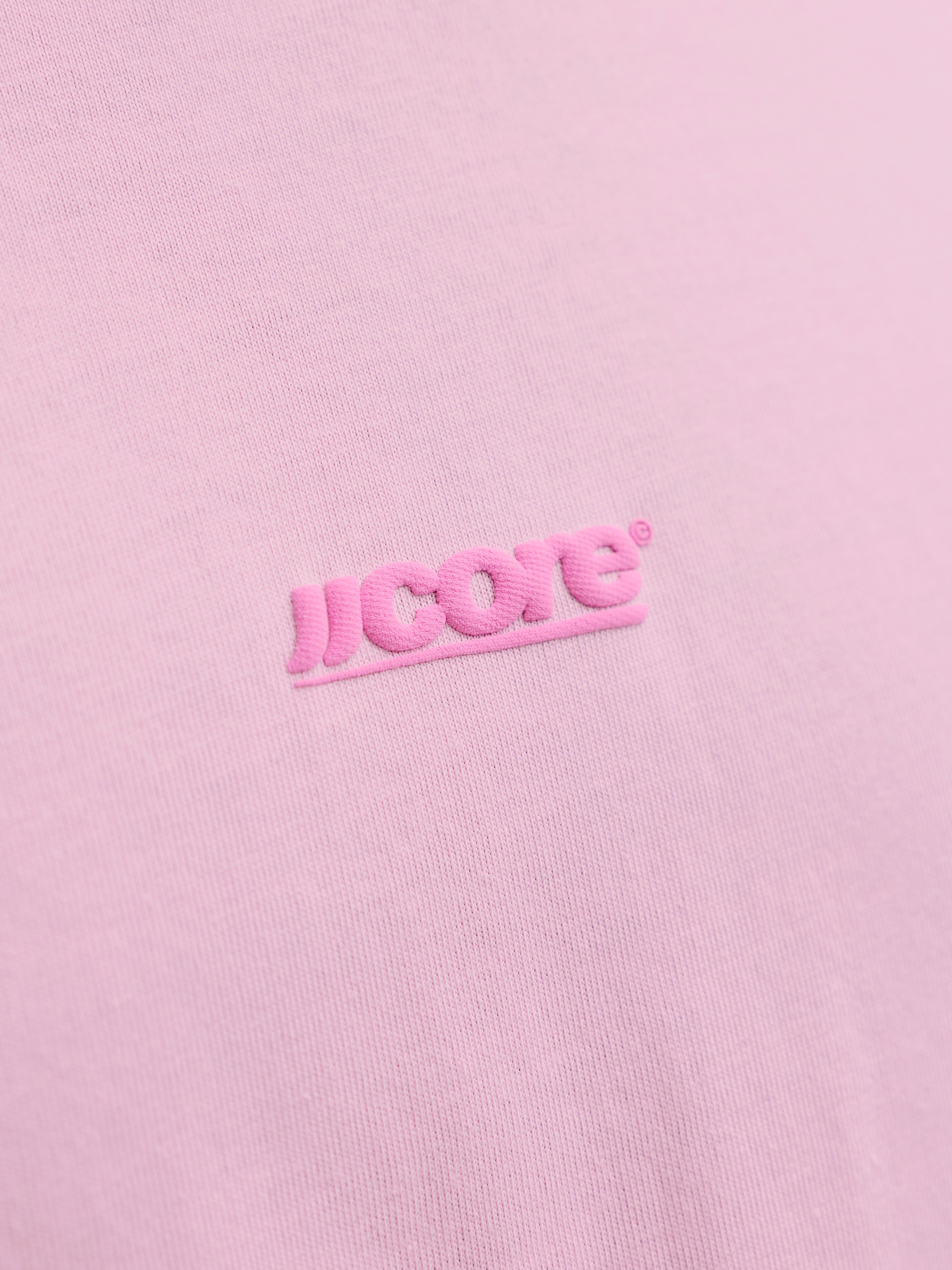 JACK & JONES JCOCLUB back text print tee crew neck - sweet corn