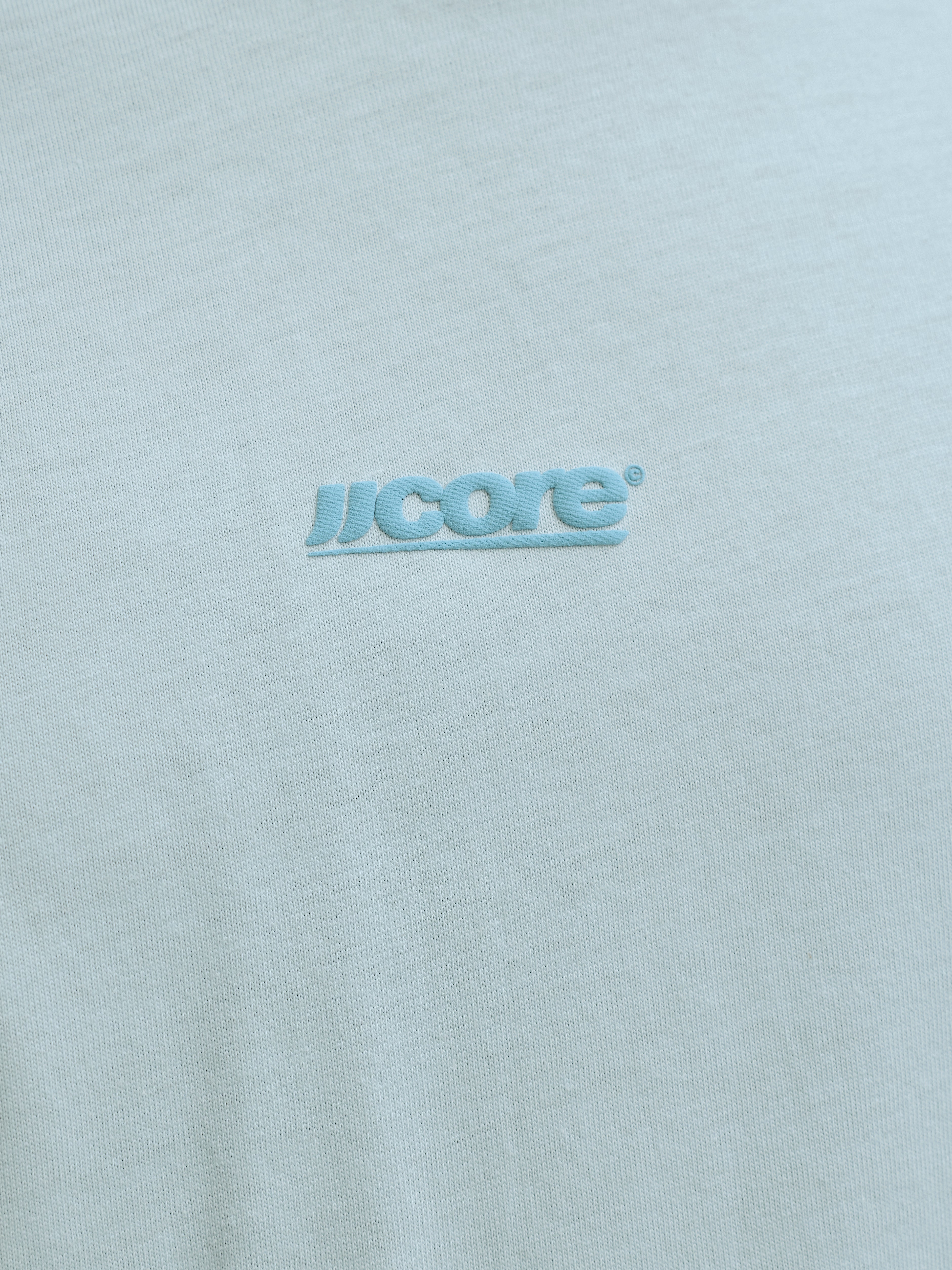 JACK & JONES JCOCLUB back text print tee crew neck - asphalt