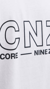 JACK & JONES JCOCNZAMSTERDAM branding t-shirt in bright white - Image 6