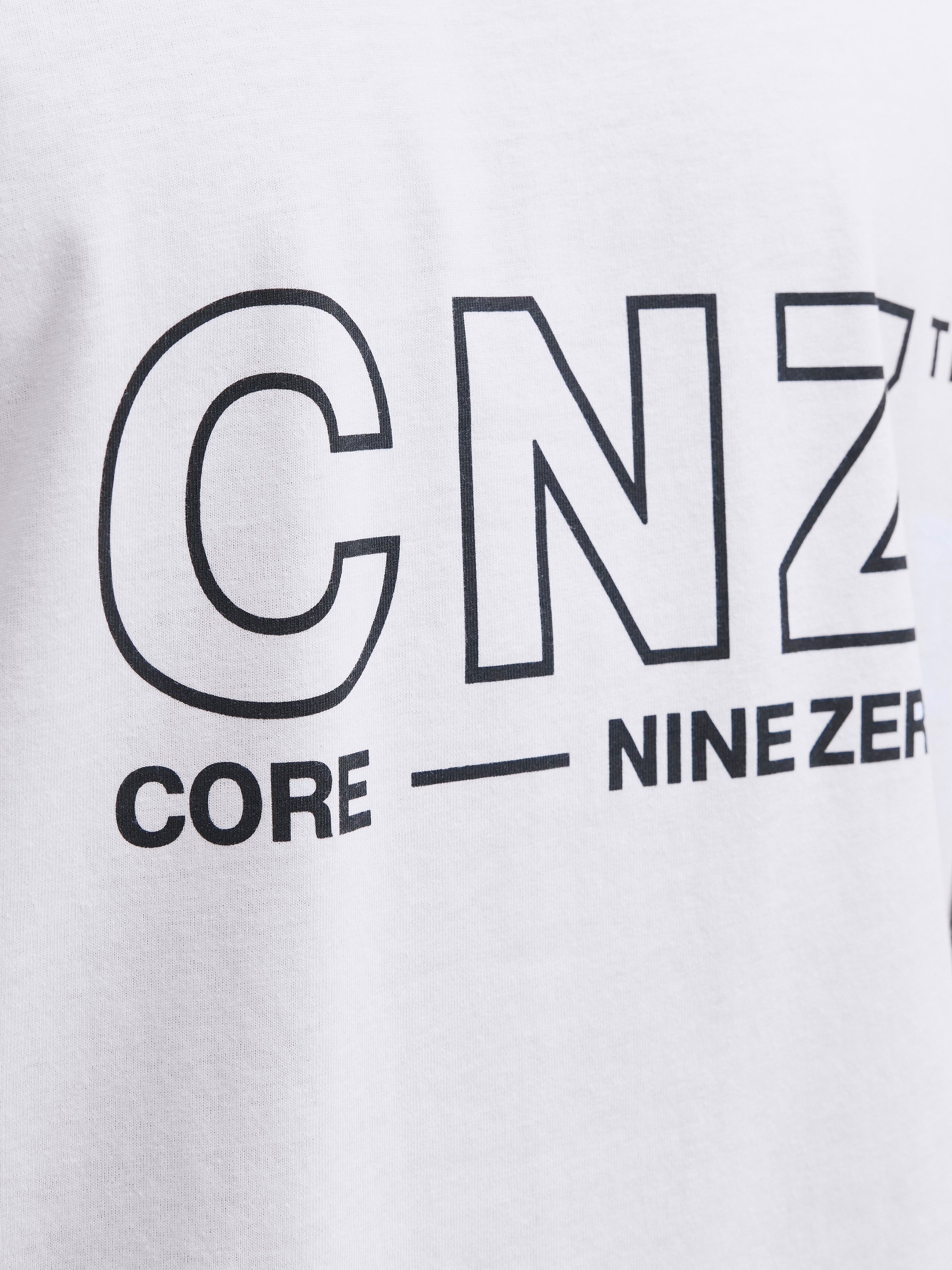JACK & JONES JCOCNZAMSTERDAM branding t-shirt in bright white - Image 6