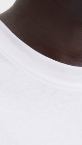 JACK & JONES JCOCNZAMSTERDAM branding t-shirt in bright white - Image 5