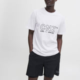 JACK & JONES JCOCNZAMSTERDAM branding t-shirt in bright white - Image 7