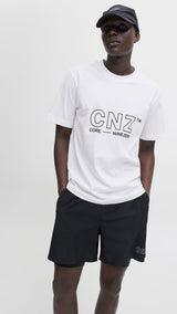JACK & JONES JCOCNZAMSTERDAM branding t-shirt in bright white - Image 7