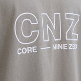 JACK & JONES JCOCNZAMSTERDAM branding t-shirt in gray flannel - Image 7