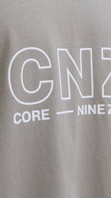 JACK & JONES JCOCNZAMSTERDAM branding t-shirt in gray flannel - Image 7