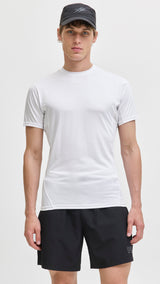 JACK & JONES JCOCNZ baselayer tee in bright white - Image 1