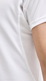 JACK & JONES JCOCNZ baselayer tee in bright white - Image 5