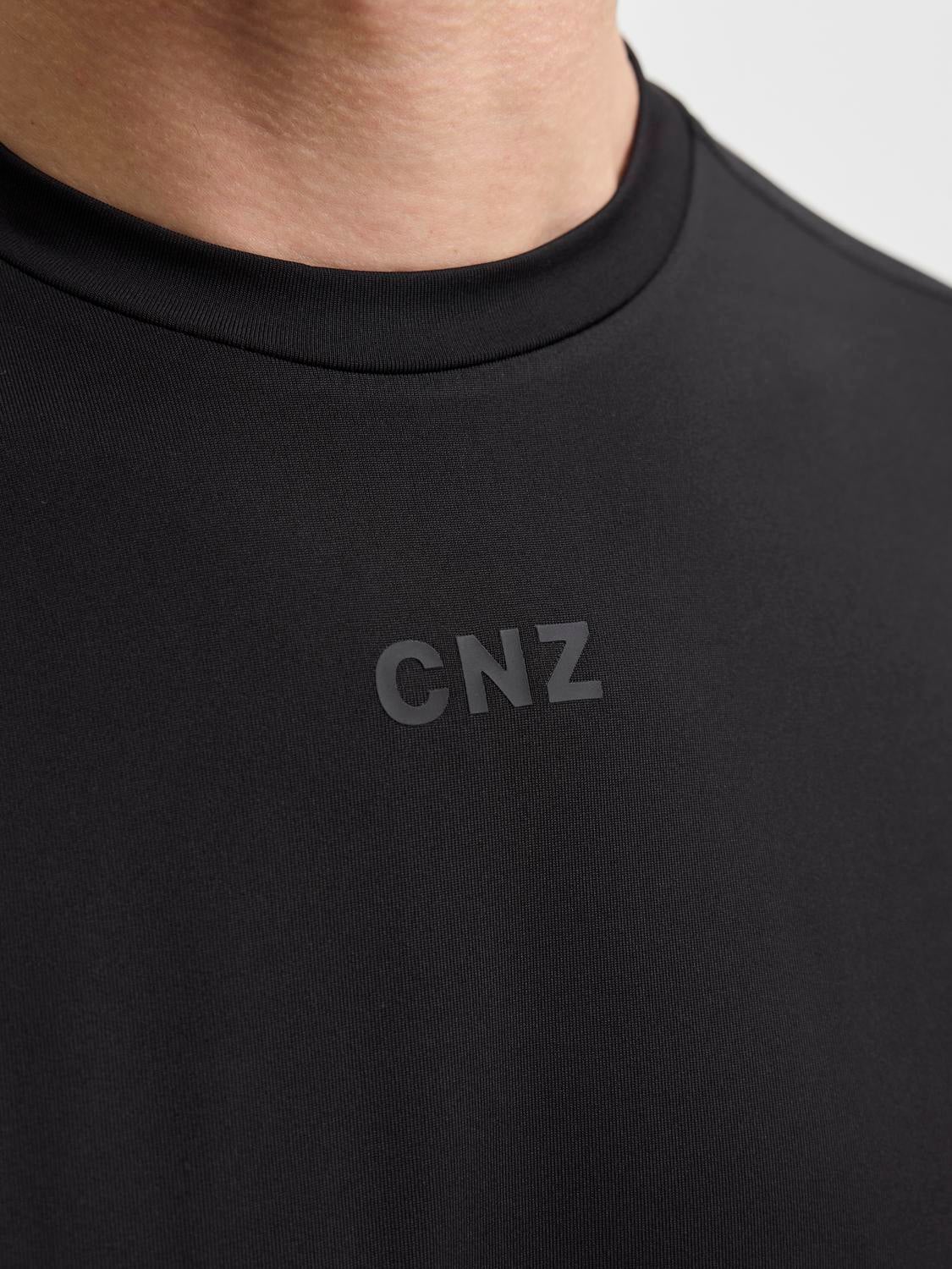 JACK & JONES JCOCNZ baselayer tee - black
