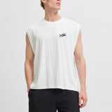 JACK & JONES JCOCNZ berlin tank top in bright white - Image 1