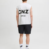 JACK & JONES JCOCNZ berlin tank top in bright white - Image 2