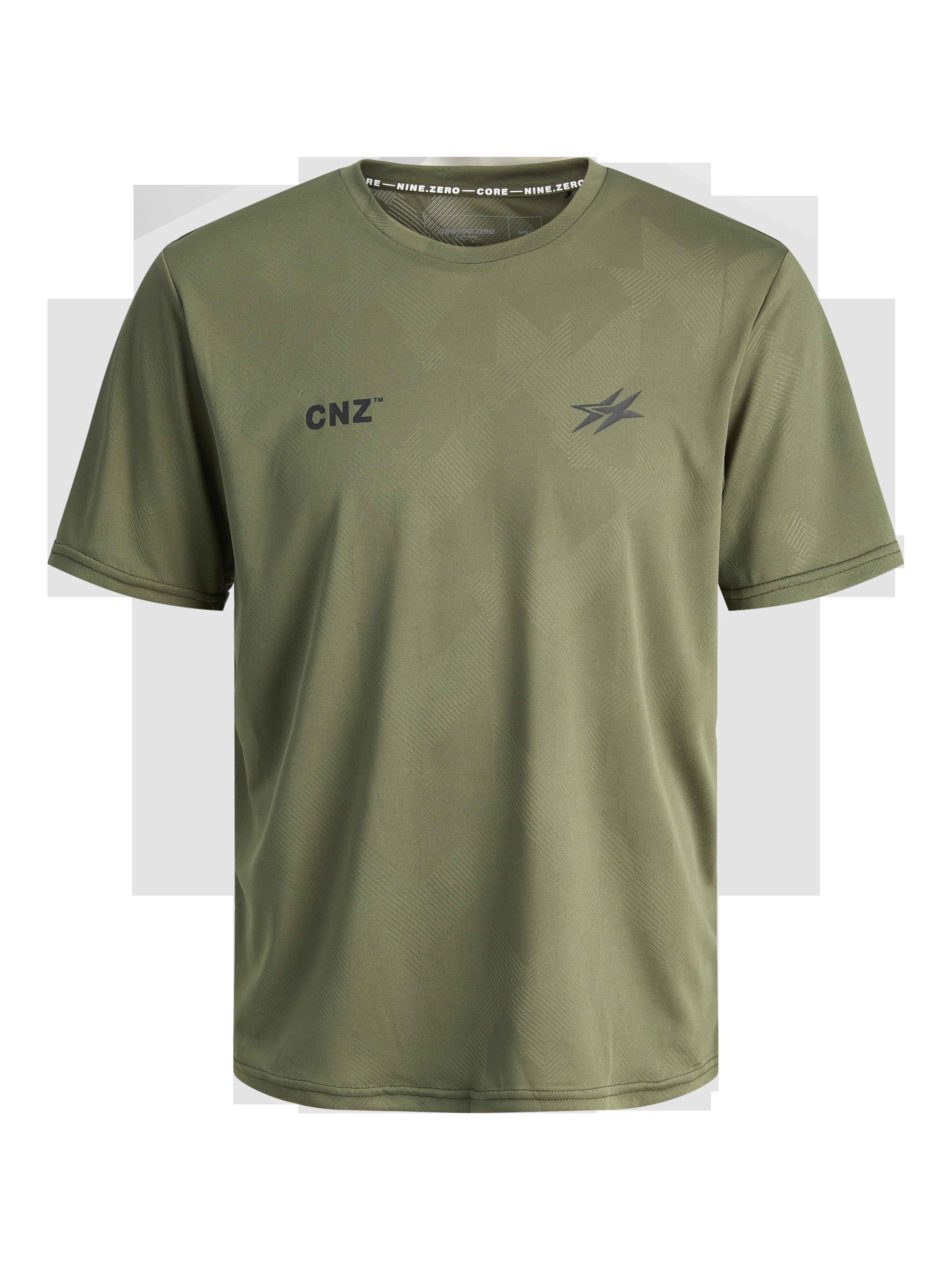 JACK & JONES JCOCNZ paris t-shirt in grape leaf - Image 3