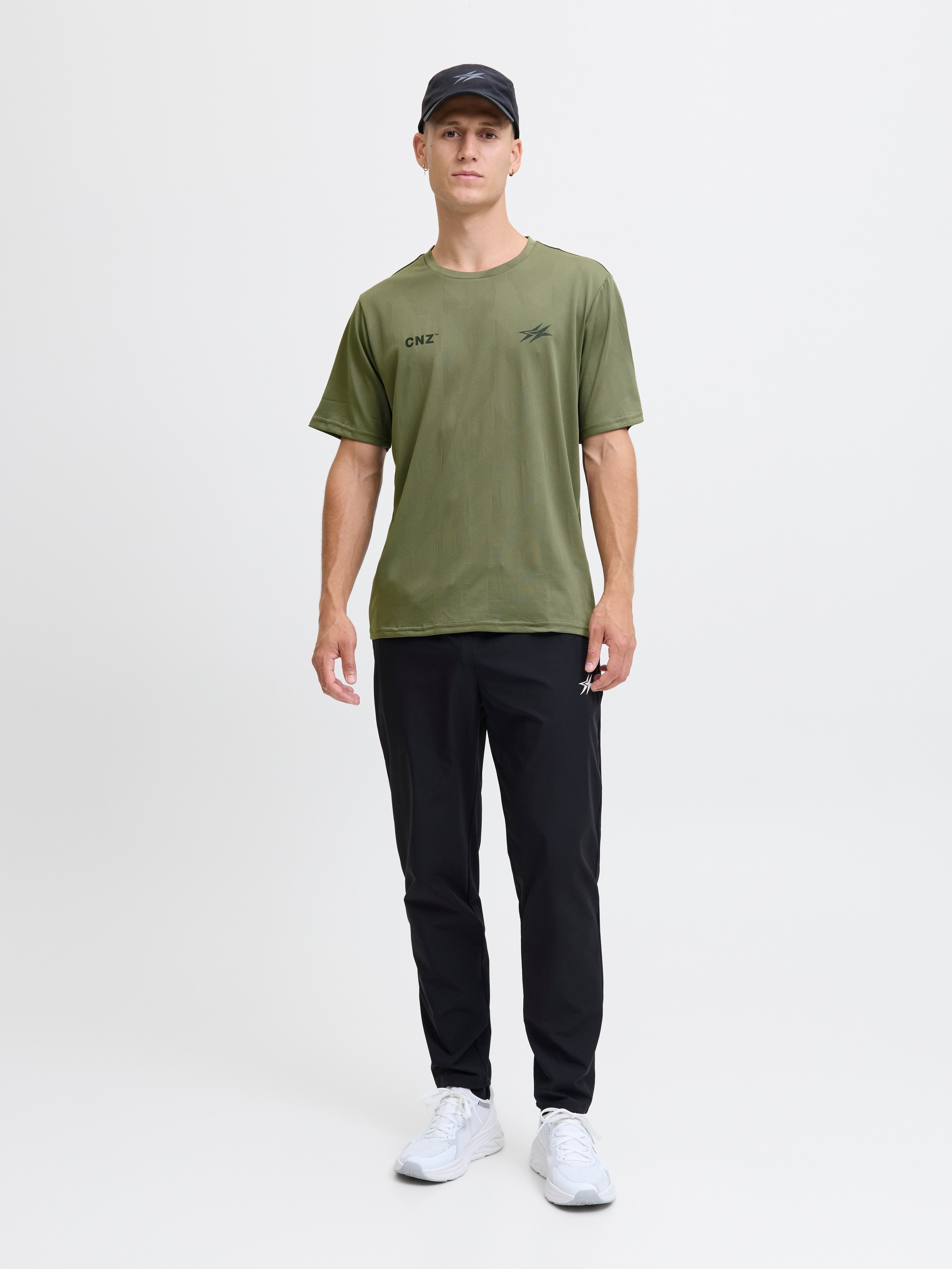 JACK & JONES JCOCNZ paris t-shirt in grape leaf - Image 5