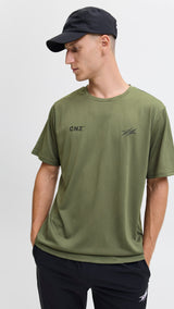 JACK & JONES JCOCNZ paris t-shirt in grape leaf - Image 8