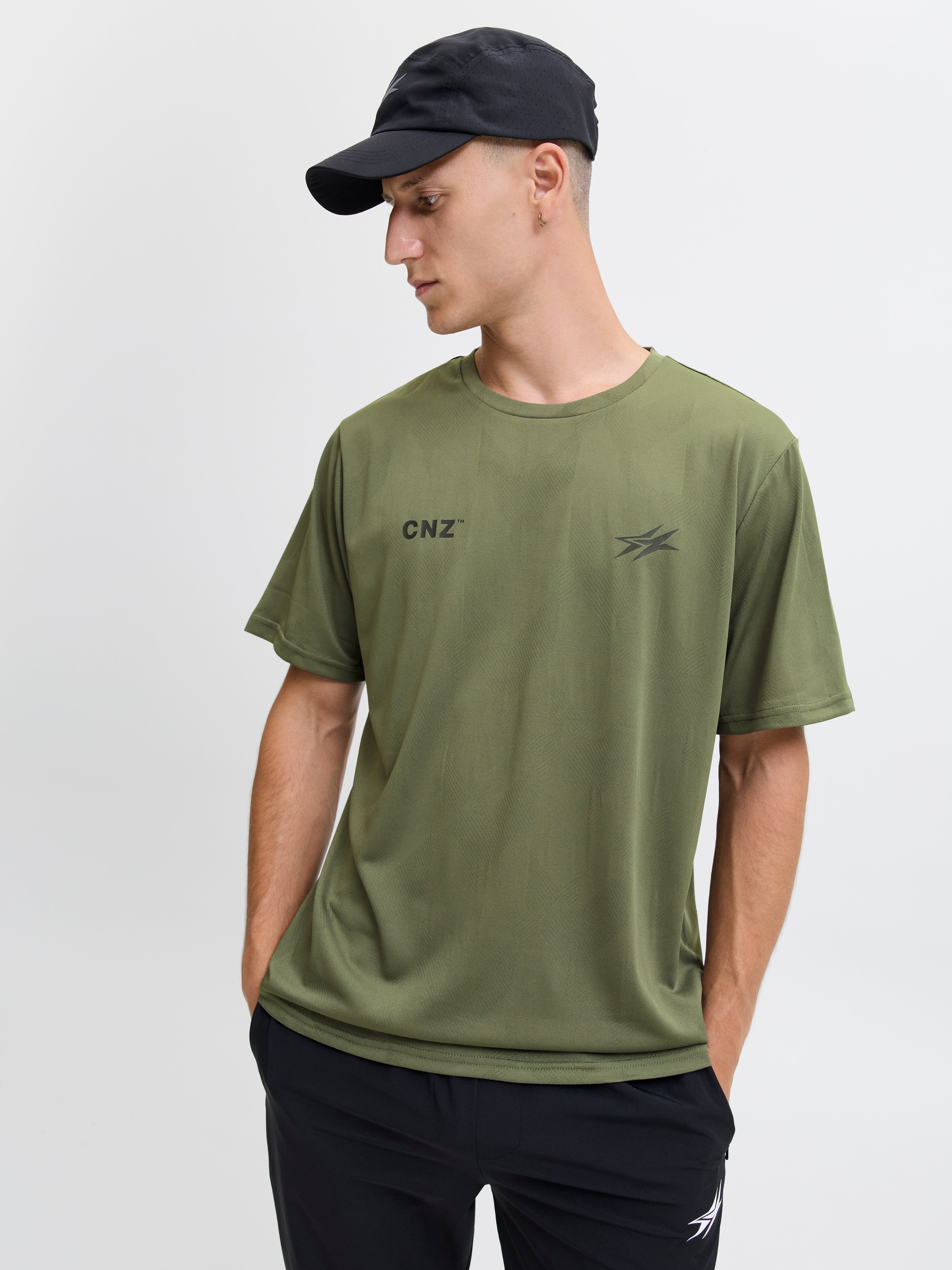 JACK & JONES JCOCNZ paris t-shirt in grape leaf - Image 8