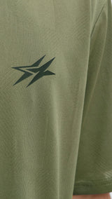JACK & JONES JCOCNZ paris t-shirt in grape leaf - Image 6