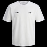 JACK & JONES JCOCNZ paris t-shirt in bright white main 3 - Image 3