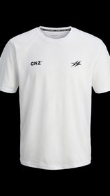 JACK & JONES JCOCNZ paris t-shirt in bright white main 3 - Image 3